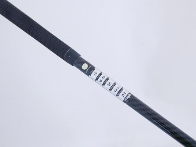 Fairway Wood : PRGR : หัวไม้ 3 PRGR Super Egg (รุ่นปี 2023 หน้าเด้งเกินกฏ COR 0.84 หายากมาก) Loft 15 ก้าน M-40 Flex SR