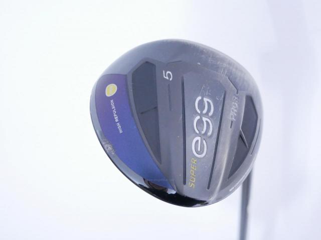 Fairway Wood : PRGR : หัวไม้ 5 PRGR Super Egg (รุ่นปี 2021 หน้าเด้งเกินกฏ COR 0.84 หายากมาก) Loft 17 ก้าน M-37 Flex R