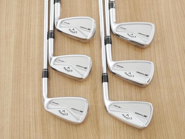 Iron set : Callaway : ชุดเหล็ก Callaway X Forged Star (ออกปี 2024) มีเหล็ก 5-Pw (6 ชิ้น) ก้านเหล็ก NS Pro 950 Neo Flex S