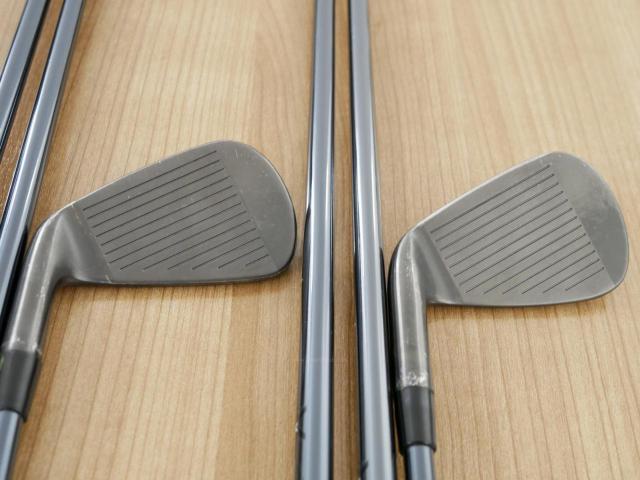 Iron set : Callaway : ชุดเหล็ก Callaway Apex Ti Fusion Black (รุ่นท็อปสุด แพงที่สุด ปี 2025 ของใหม่ 8 หมื่นบาท) มีเหล็ก 5-Pw (6 ชิ้น) ก้านกราไฟต์ UST Mamiya RECOIL DART 6 Flex R