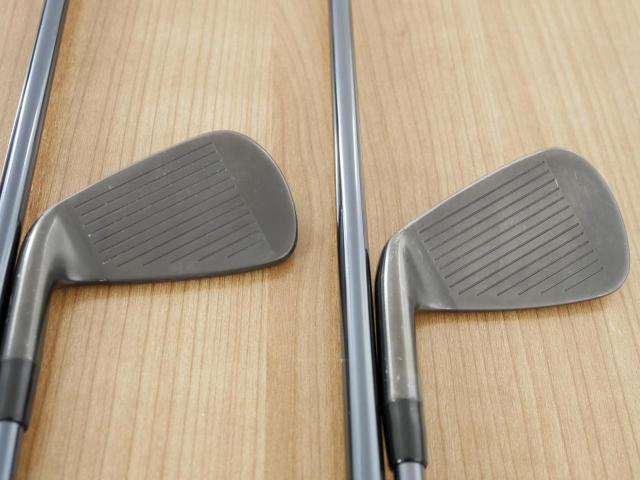 Iron set : Callaway : ชุดเหล็ก Callaway Apex Ti Fusion Black (รุ่นท็อปสุด แพงที่สุด ปี 2025 ของใหม่ 8 หมื่นบาท) มีเหล็ก 5-Pw (6 ชิ้น) ก้านกราไฟต์ UST Mamiya RECOIL DART 6 Flex R