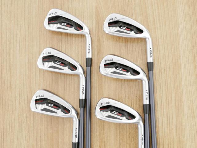 Iron set : Ping : ชุดเหล็ก Ping G410 (รุ่นปี 2019 Japan Spec. ใบใหญ่ ง่าย ไกล) มีเหล็ก 5-Pw (6 ชิ้น) ก้านกราไฟต์ Ping ALTA J CB Flex SR