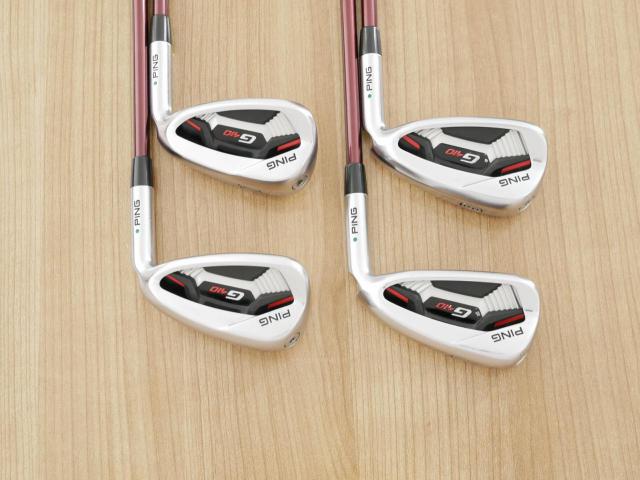 Iron set : Ping : ชุดเหล็ก Ping G410 (รุ่นปี 2019 Japan Spec. ใบใหญ่ ง่าย ไกล) มีเหล็ก 7-Pw (4 ชิ้น) ก้าน กราไฟต์ Mitsubishi FUBUKI Flex R