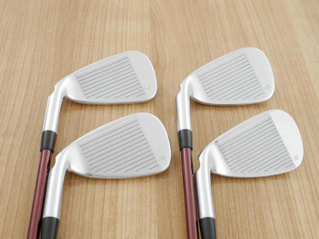 Iron set : Ping : ชุดเหล็ก Ping G410 (รุ่นปี 2019 Japan Spec. ใบใหญ่ ง่าย ไกล) มีเหล็ก 7-Pw (4 ชิ้น) ก้าน กราไฟต์ Mitsubishi FUBUKI Flex R