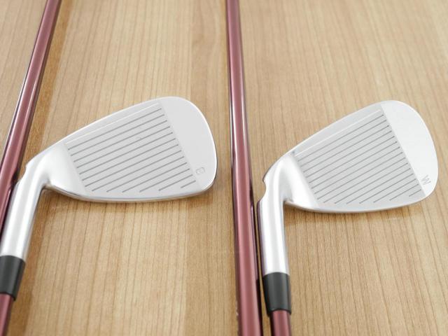 Iron set : Ping : ชุดเหล็ก Ping G410 (รุ่นปี 2019 Japan Spec. ใบใหญ่ ง่าย ไกล) มีเหล็ก 7-Pw (4 ชิ้น) ก้าน กราไฟต์ Mitsubishi FUBUKI Flex R