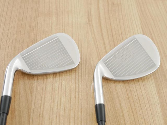 Iron set : Mizuno : ชุดเหล็ก Mizuno JPX EIII SV Titanium (ตัวท้อป ใบใหญ่ที่สุดของ Mizuno ตีง่ายมาก หน้าเด้ง ตีไกล) มีเหล็ก 6-Pw,Aw,Sw (7 ชิ้น) ก้านกราไฟต์ Flex R