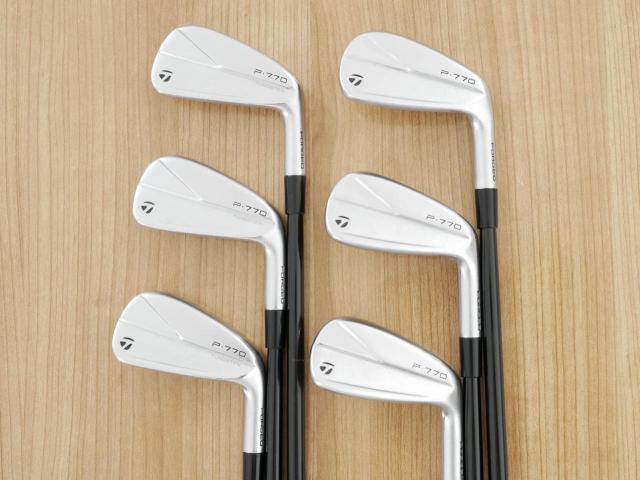 Iron set : Taylormade : ชุดเหล็ก Taylormade P770 Forged (รุ่นปี 2023 นุ่ม แน่น)  มีเหล็ก 5-Pw (6 ชิ้น) ก้านกราไฟต์ Mitsubishi Diamana Thump i95 Flex S