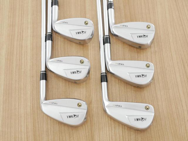 Iron set : Honma : ชุดเหล็ก Honma Tour World TR21X (ออกปี 2021 ตีง่าย ไกล) มีเหล็ก 6-11 (6 ชิ้น) ก้านเหล็ก NS Pro 950 NEO Flex R