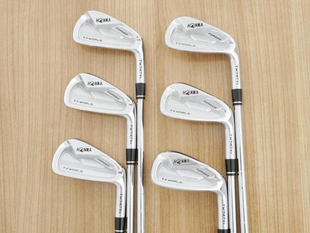 Iron set : Honma : ชุดเหล็ก Honma Tour World TW747Vx Forged (ปี 2019) มีเหล็ก 5-10 (6 ชิ้น) ก้านเหล็ก NS Pro Modus Flex S