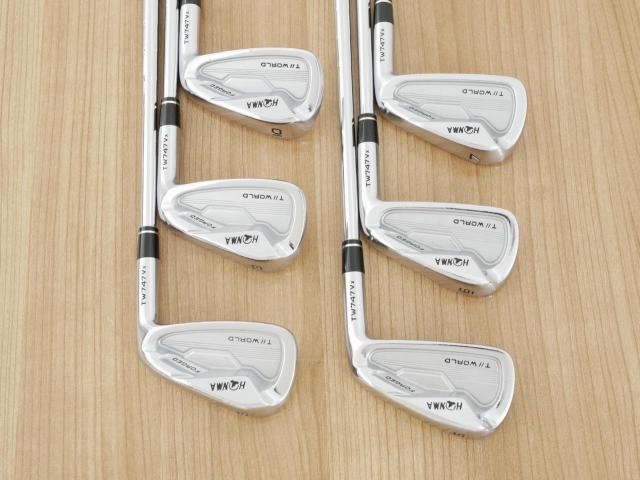 Iron set : Honma : ชุดเหล็ก Honma Tour World TW747Vx Forged (ปี 2019) มีเหล็ก 5-10 (6 ชิ้น) ก้านเหล็ก NS Pro Modus Flex S