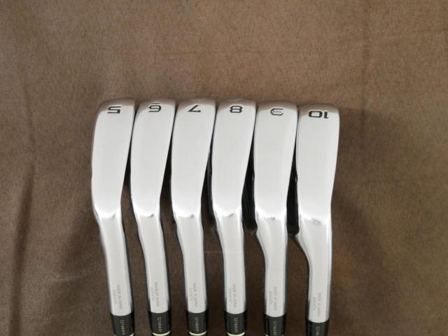 Iron set : Honma : ชุดเหล็ก Honma Tour World TW747Vx Forged (ปี 2019) มีเหล็ก 5-10 (6 ชิ้น) ก้านเหล็ก NS Pro Modus Flex S