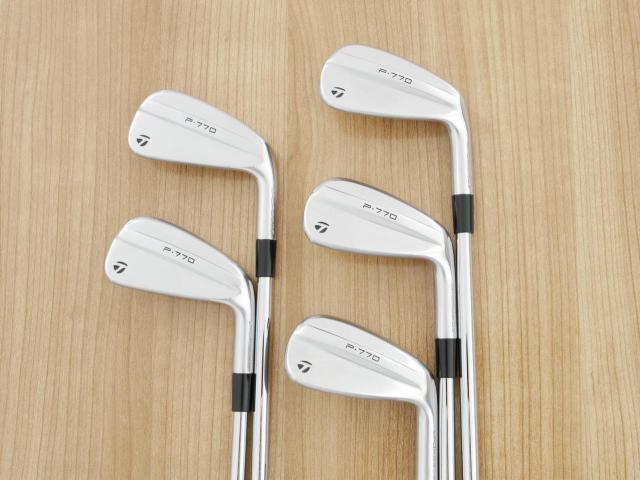 Iron set : Taylormade : ชุดเหล็ก Taylormade P770 Forged (รุ่นล่าสุด ออกปี 2024 นุ่ม แน่น) มีเหล็ก 6-Pw (5 ชิ้น) ก้านเหล็ก NS Pro 950 NEO Flex R