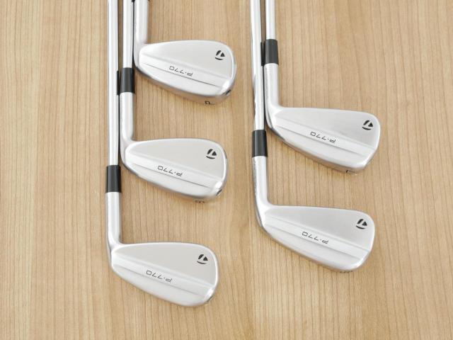 Iron set : Taylormade : ชุดเหล็ก Taylormade P770 Forged (รุ่นล่าสุด ออกปี 2024 นุ่ม แน่น) มีเหล็ก 6-Pw (5 ชิ้น) ก้านเหล็ก NS Pro 950 NEO Flex R