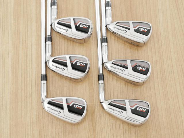 Iron set : Taylormade : ชุดเหล็ก Taylormade M6 (ออกปี 2019 Japan Spec) มีเหล็ก 5-Pw (6 ชิ้น) ก้านเหล็ก REAX 85 Flex S