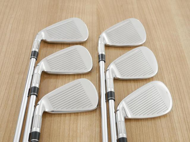 Iron set : Taylormade : ชุดเหล็ก Taylormade M6 (ออกปี 2019 Japan Spec) มีเหล็ก 5-Pw (6 ชิ้น) ก้านเหล็ก REAX 85 Flex S