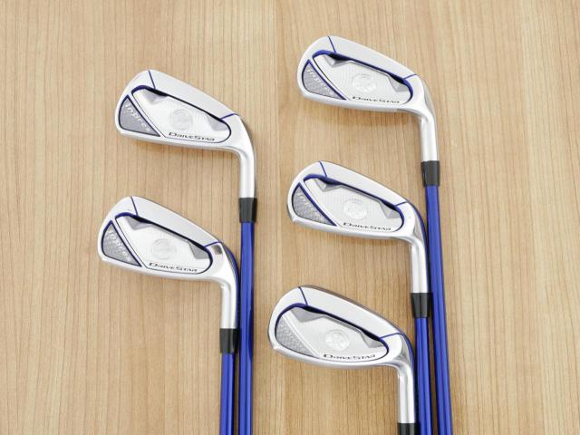 Iron set : Yamaha : ชุดเหล็ก Yamaha Inpres DriveStar (ออกปี 2023 ตีไกลที่สุด ไกลกว่าเหล็กทั่วไป 2 เบอร์ หน้าเด้งมากๆ) มีเหล็ก 7-Pw,Aw (5 ชิ้น) ก้านกราไฟต์ Fujikura Speeder NX M423i Flex R