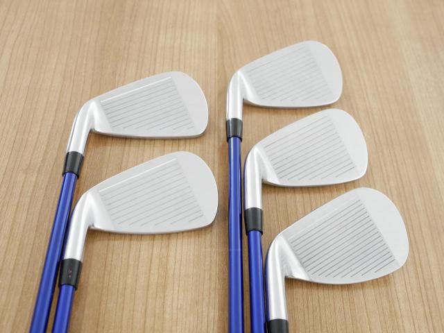 Iron set : Yamaha : ชุดเหล็ก Yamaha Inpres DriveStar (ออกปี 2023 ตีไกลที่สุด ไกลกว่าเหล็กทั่วไป 2 เบอร์ หน้าเด้งมากๆ) มีเหล็ก 7-Pw,Aw (5 ชิ้น) ก้านกราไฟต์ Fujikura Speeder NX M423i Flex R