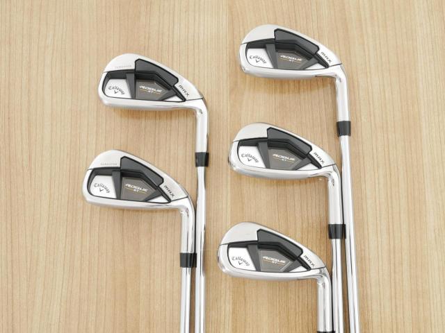 Iron set : Callaway : ชุดเหล็ก Callaway Rogue ST Max (ออกปี 2022 ตีง่าย ไกลมาก) มีเหล็ก 6-Pw (5 ชิ้น) ก้านเหล็ก NS Pro Zelos 7 Flex S