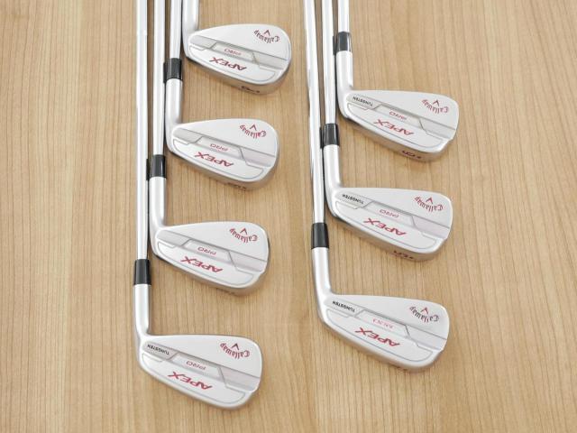 Iron set : Callaway : ชุดเหล็ก Callaway APEX Pro Forged (ออกปี 2022) มีเหล็ก 4-Pw (7 ชิ้น) ก้านเหล็ก Dynamic Gold S200