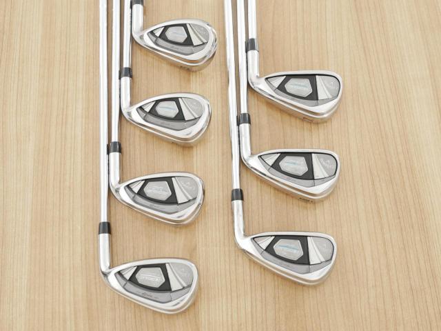 Iron set : Callaway : ชุดเหล็ก Callaway Rogue Star CF18 (ออกปี 2018 ตีง่าย ไกลมากๆ) มีเหล็ก 5-Pw,Sw (7 ชิ้น) ก้านเหล็ก NS Pro ZELOS 7 Flex S