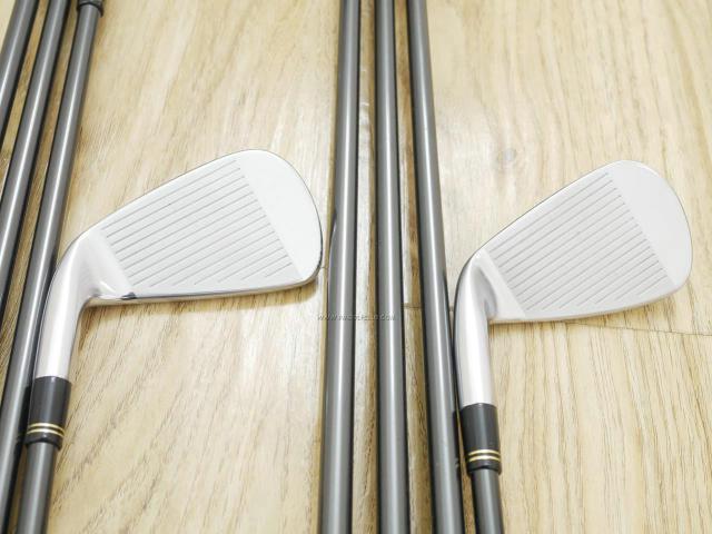 Iron set : Taylormade : ชุดเหล็ก Taylormade Gloire F Forged (รุ่นท๊อปสุด Japan Spec.) มีเหล็ก 4-Pw,Aw (8 ชิ้น) ก้านกราไฟต์ Fujikura Motore Speeder 75i Flex R
