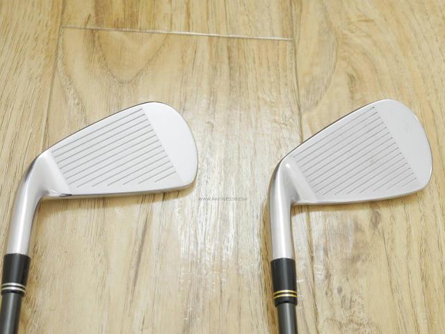 Iron set : Taylormade : ชุดเหล็ก Taylormade Gloire F Forged (รุ่นท๊อปสุด Japan Spec.) มีเหล็ก 4-Pw,Aw (8 ชิ้น) ก้านกราไฟต์ Fujikura Motore Speeder 75i Flex R