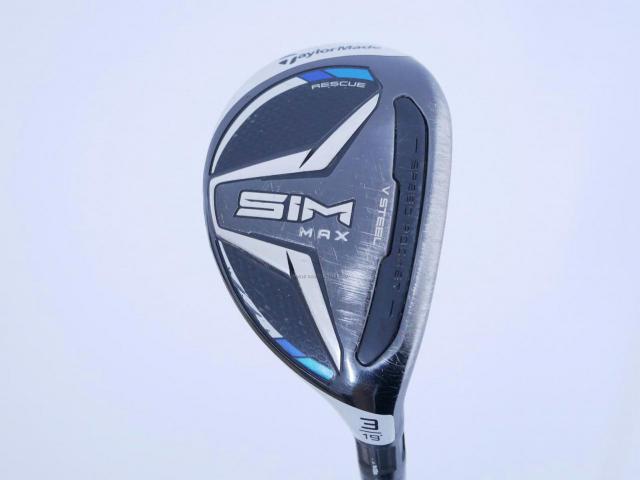 Fairway Wood : Taylormade : ไม้กระเทย Taylormade Sim Max Loft 19 ก้านกราไฟต์ Mitsubishi TENSEI 50 Flex S