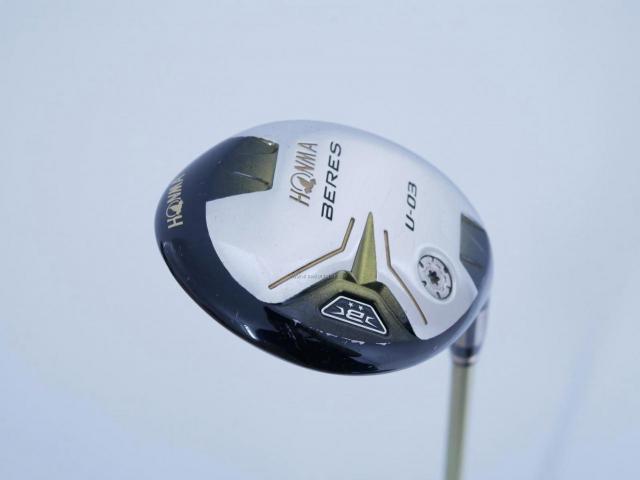 Fairway Wood : Honma : **มีบุบ** ไม้กระเทย Honma Beres U-03 (ปี 2016) Loft 25 ก้าน ARMRQ 8 (49) Flex R (2 ดาว)
