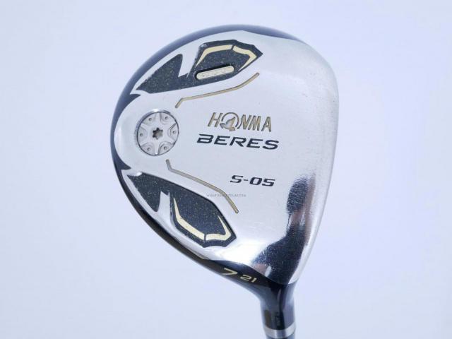 Fairway Wood : Honma : **ก้าน 3 ดาว** หัวไม้ 7 Honma Beres S-05 (ปี 2017) Loft 21 ก้าน ARMRQ ∞ (48) Flex R (3 ดาว)