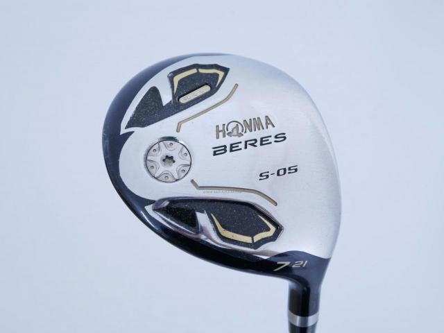 Fairway Wood : Honma : **ก้าน 3 ดาว** หัวไม้ 7 Honma Beres S-05 (ปี 2017) Loft 21 ก้าน ARMRQ ∞ (48) Flex R (3 ดาว)
