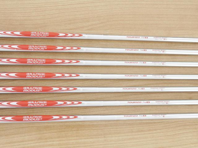 Iron set : Titleist : ชุดเหล็ก Titleist T150 Forged (ออกปี 2023 นุ่ม แน่น คม) มีเหล็ก 5-Pw,48 (7 ชิ้น) ก้านเหล็ก NS Pro Modus 120 Flex S