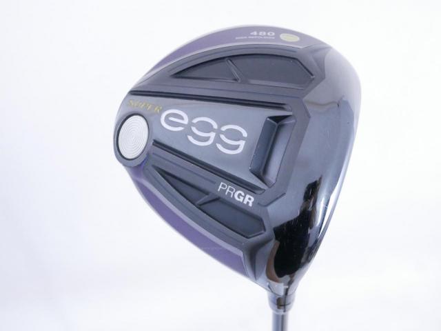 Driver : PRGR : ไดรเวอร์ PRGR Super EGG 480cc. (ปี 2021 หน้าเด้งเกินกฏ ตีไกลมาก) Loft 11.5 Flex R (M-37)