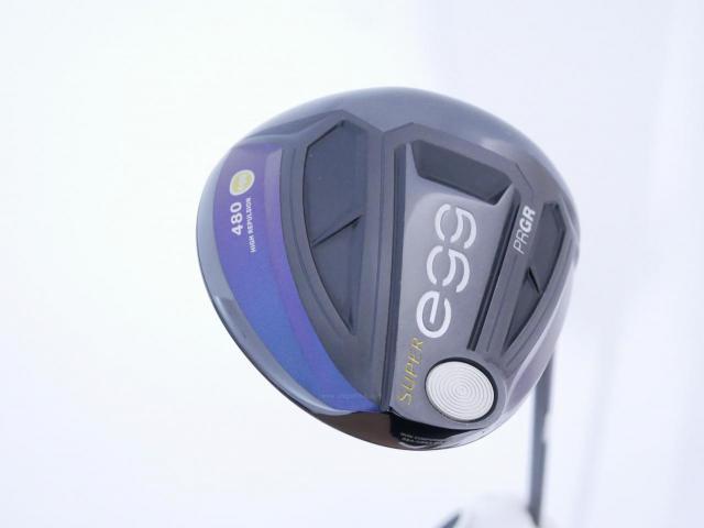 Driver : PRGR : ไดรเวอร์ PRGR Super EGG 480cc. (ปี 2021 หน้าเด้งเกินกฏ ตีไกลมาก) Loft 11.5 Flex R (M-37)