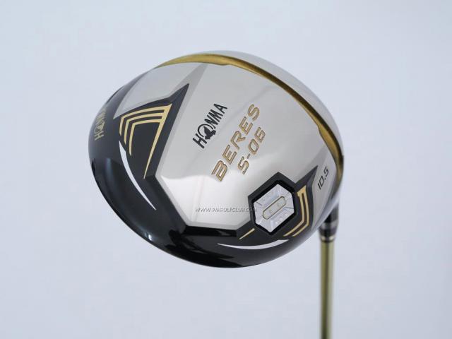 Driver : Honma : ไดรเวอร์ Honma Beres S-06 (รุ่นปี 2019) Loft 10.5 ก้าน ARMRQ X (47) Flex R (2 ดาว)