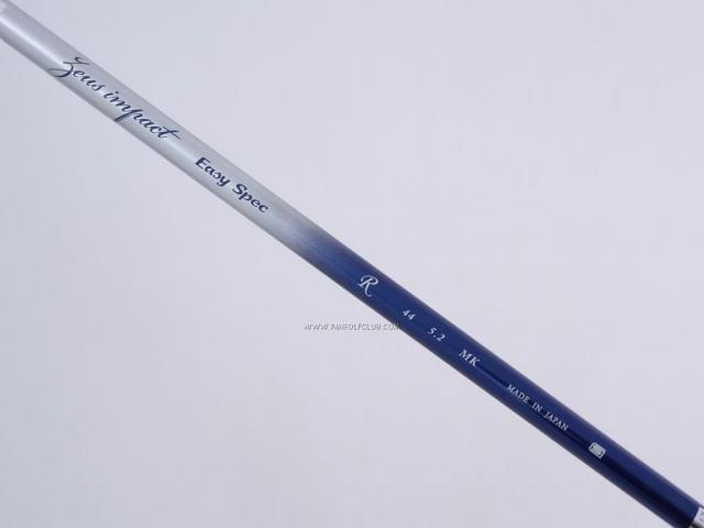 Driver : Kasco : ไดรเวอร์ Kasco ZEUS Impact Easy Spec Hi-Cor (รุ่นล่าสุด ออกปี 2019 หน้าเด้งเกินกฏ หัวขนาด 480cc.) Loft 10.5 Flex R