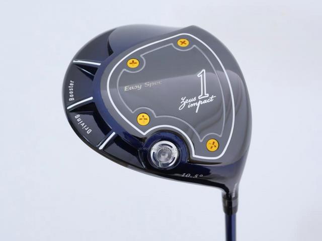 Driver : Kasco : ไดรเวอร์ Kasco ZEUS Impact Easy Spec Hi-Cor (รุ่นล่าสุด ออกปี 2019 หน้าเด้งเกินกฏ หัวขนาด 480cc.) Loft 10.5 Flex R