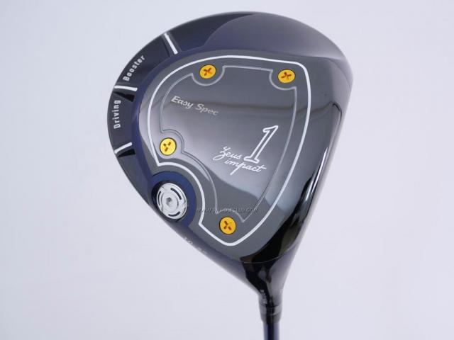 Driver : Kasco : ไดรเวอร์ Kasco ZEUS Impact Easy Spec Hi-Cor (รุ่นล่าสุด ออกปี 2019 หน้าเด้งเกินกฏ หัวขนาด 480cc.) Loft 10.5 Flex R