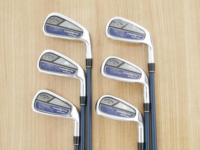 Iron set : Callaway : ชุดเหล็ก Callaway Paradym Max Fast (ออกปี 2023 ตีง่ายสุด ไกลสุดของ Callaway Japan Spec.) มีเหล็ก 6-Pw,Aw (6 ชิ้น) ก้านกราไฟต์ Fujikura Speeder NX 40 Flex R