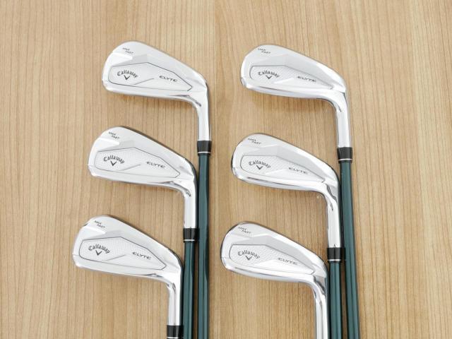 Iron set : Callaway : ชุดเหล็ก Callaway ELYTE Max Fast (รุ่นล่าสุด ออกปี 2025 ตีง่ายมาก ไกล Japan Spec.) มีเหล็ก 6-Pw,Aw (6 ชิ้น) ก้านกราไฟต์ UST Mamiya LINQ 40 Flex SR