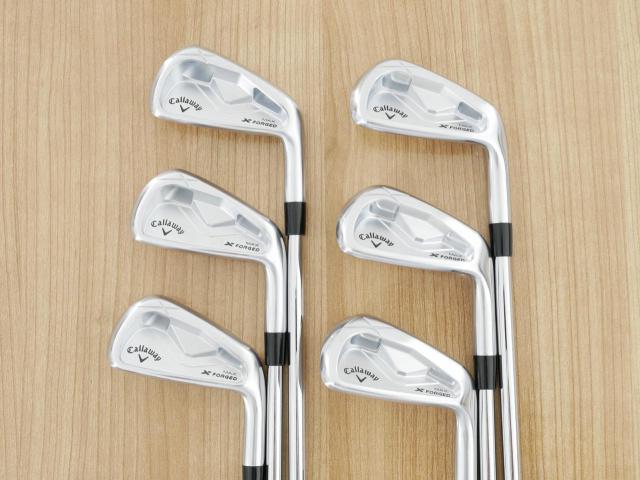 Iron set : Callaway : ชุดเหล็ก Callaway X Forged MAX (รุ่นล่าสุด ออกปี 2025) มีเหล็ก 5-Pw (6 ชิ้น) ก้านเหล็ก NS Pro Modus 105 Flex S