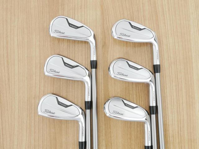 Iron set : Titleist : ชุดเหล็ก Titleist T200 Forged (รุ่นปี 2022 Japan Spec) มีเหล็ก 6-Pw,48 (6 ชิ้น) ก้านกราไฟต์ Titleist 3D055 60 Flex SR 
