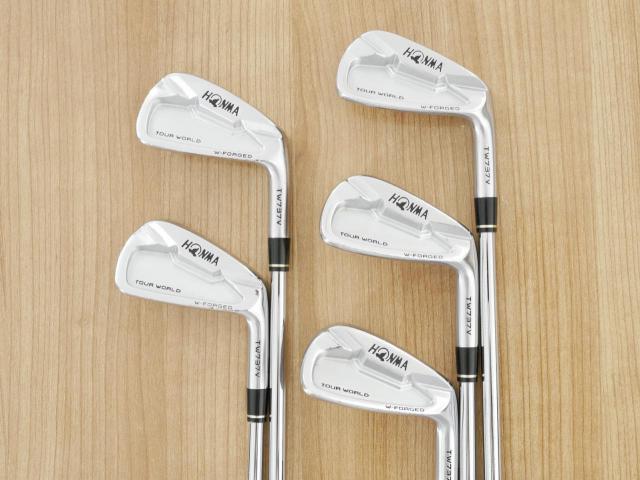 Iron set : Honma : ชุดเหล็ก Honma Tour World TW737v Forged (ออกปี 2017) มีเหล็ก 6-10 (5 ชิ้น) ก้านเหล็ก Dynamic Gold AMT S200