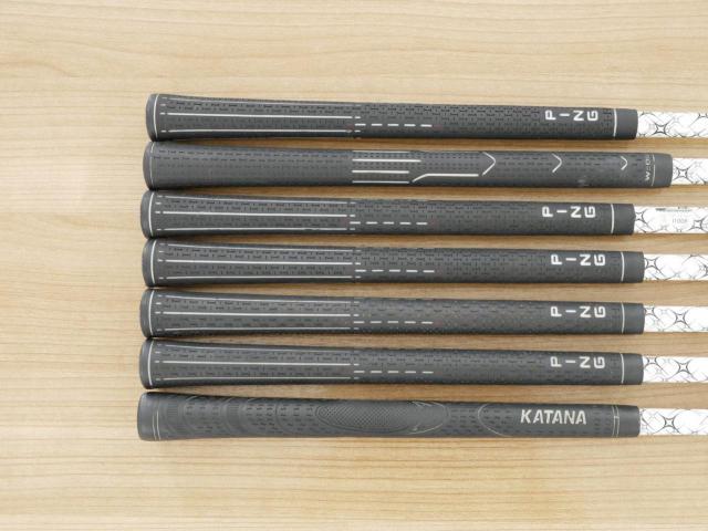 Iron set : Ping : ชุดเหล็ก Ping G25 (ใบใหญ่ ตีง่ายมาก) มีเหล็ก 6-Pw,Aw,Sw (7 ชิ้น) ก้านกราไฟต์ Flex R
