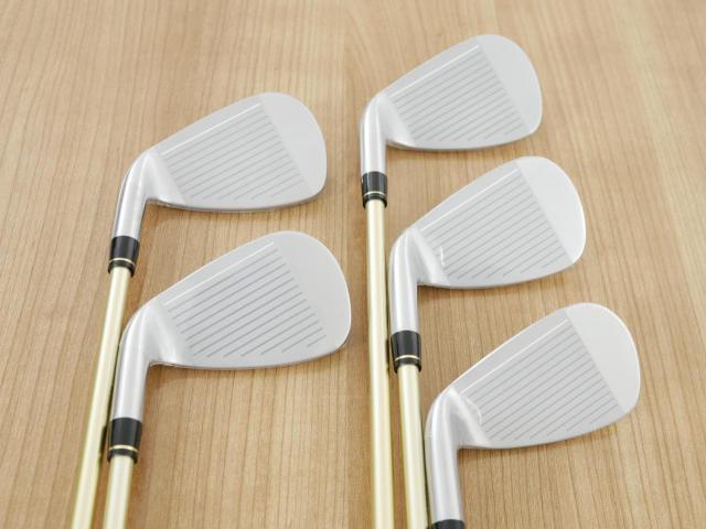 Iron set : Honma : **ของใหม่ ยังไม่แกะพลาสติก** ชุดเหล็ก Honma Beres KIWAMI มีเหล็ก 8-11,Sw (5 ชิ้น) ก้านกราไฟต์ 40 Flex R (2 ดาว)