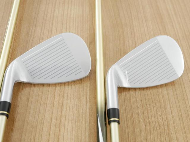 Iron set : Honma : **ของใหม่ ยังไม่แกะพลาสติก** ชุดเหล็ก Honma Beres KIWAMI มีเหล็ก 8-11,Sw (5 ชิ้น) ก้านกราไฟต์ 40 Flex R (2 ดาว)