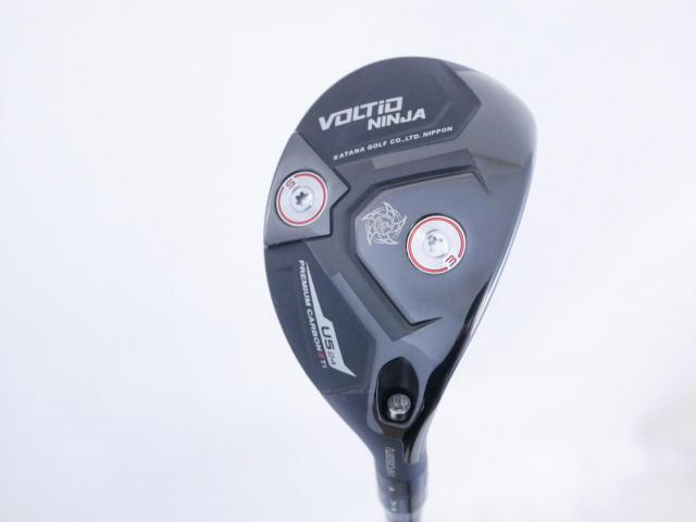 Fairway Wood : Katana :  ไม้กระเทย Katana Voltio NINJA Premium Carbon II TI (รุ่นใหม่ล่าสุด ออกปี 2025 ตีไกลมากๆ) Loft 24 ก้าน Tour AD VG-02U Flex SR