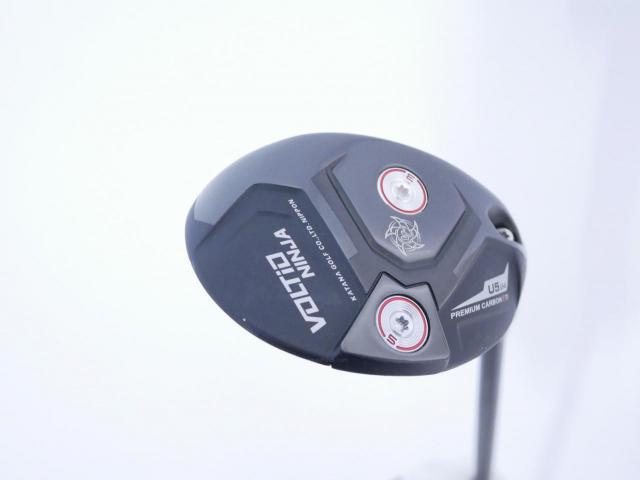 Fairway Wood : Katana :  ไม้กระเทย Katana Voltio NINJA Premium Carbon II TI (รุ่นใหม่ล่าสุด ออกปี 2025 ตีไกลมากๆ) Loft 24 ก้าน Tour AD VG-02U Flex SR