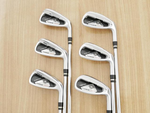 Iron set : Yamaha : ชุดเหล็ก Yamaha Inpres RMX UD+2 (ปี 2017 ตีไกลที่สุด ไกลกว่าเหล็กทั่วไป 2 เบอร์) มีเหล็ก 6-Pw,Aw (6 ชิ้น) ก้านเหล็ก NS Pro 950 Flex S