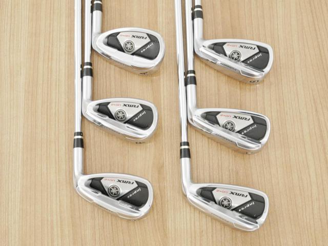Iron set : Yamaha : ชุดเหล็ก Yamaha Inpres RMX UD+2 (ปี 2017 ตีไกลที่สุด ไกลกว่าเหล็กทั่วไป 2 เบอร์) มีเหล็ก 6-Pw,Aw (6 ชิ้น) ก้านเหล็ก NS Pro 950 Flex S