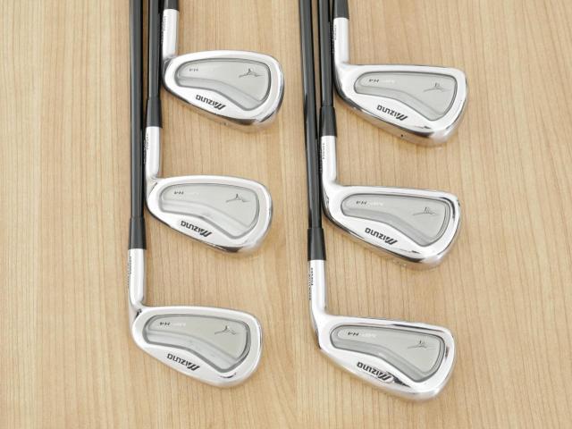 Iron set : Mizuno : ชุดเหล็ก Mizuno MP-H4 Forged มีเหล็ก 5-Pw (6 ชิ้น) ก้านกราไฟต์ Flex SR